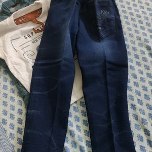 3 Piece Denim Set Boys Size 24