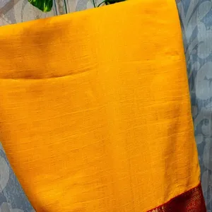 Beautiful Yellow Saree