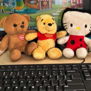 Combo Of Three Soft Toys