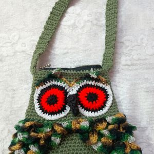 Crochet Owl Handbag 👜 🦉