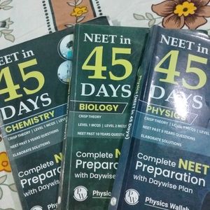 Neet In 45 Days Pw Phy Chem Bio