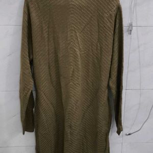 Overcoat Type Long Sweater For Normal Weather