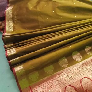 Olive Saree