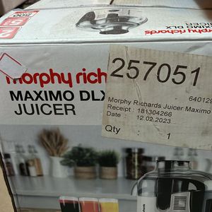 Morphy Richards Maximo DLC Juicer