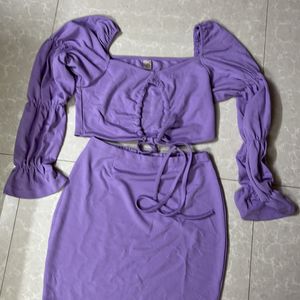 Lavender Hot Co Ord Set