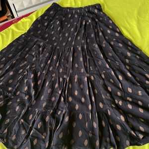 Beautiful Cotton Skirt Black