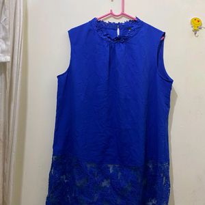 Korean Imported Sleeveless Shift Top/Short Dress