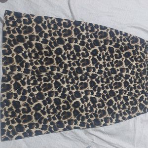 Leopard Print Skirt for casual Wear