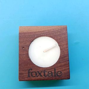 FOXTALE WOODEN CANDLE