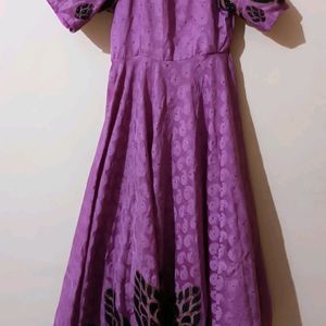 Purple Ethnic Gown