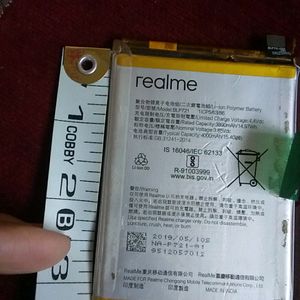 Real Me Battery Working Condition