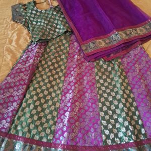 Lehanga Choli Set South Indian Style