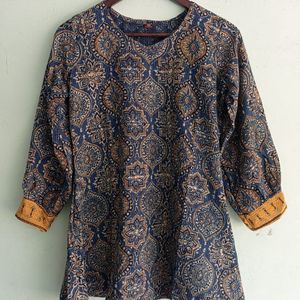 Cotton Ajrakh Top