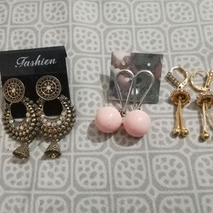 Three Beautiful And Different Type Of Earring