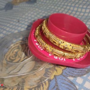 City Gold Bangles