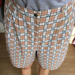 Preloved Burberry Like Half Pants