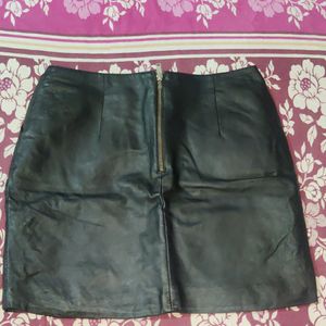 Beautiful Black Leather Skirt 🎀🎀