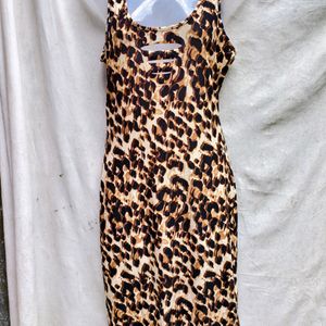 I SEXY CHEETAH PRINT BODYCON