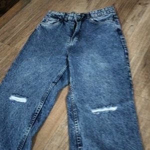 Knee Cut Women's Jean