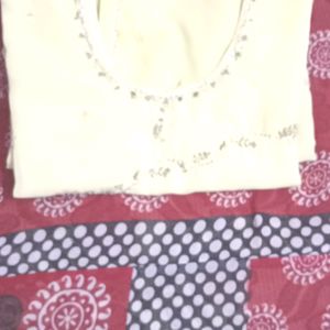 Yellow Kurti