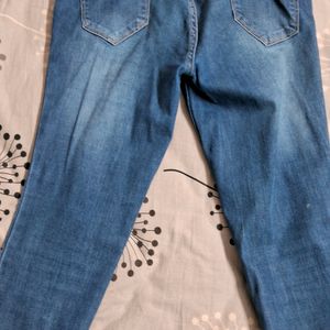 Kraus JEANS, Low Waist, Distressed