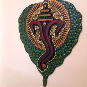 Lord Ganesha Wall Hanging Decor With Mandala Art