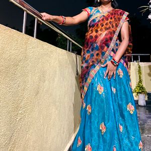 Best Price 👉Customized  Half saree👈