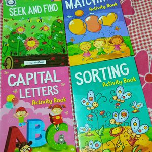 Kids Learning Activity Books Pack Of 10