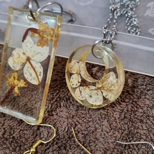 Real Flower Resin Jewellery