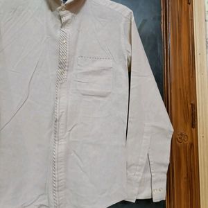 Mens Shirt Off White Colour