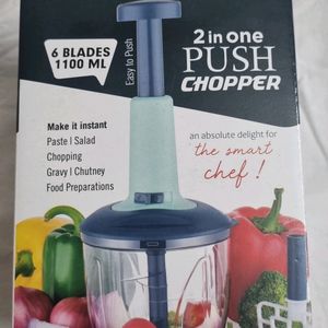 2in One Push Chopper Large Size