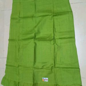 Green And Blue Saree Peticoat