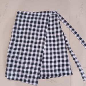 Checkered Skirt