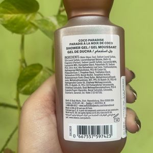 🥥Bath & Body Works Coco Paradise Shower Gel