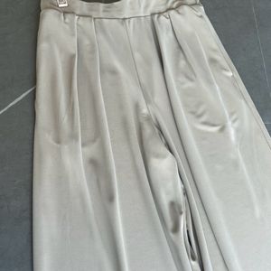 Wide Leg Stretchable Pants