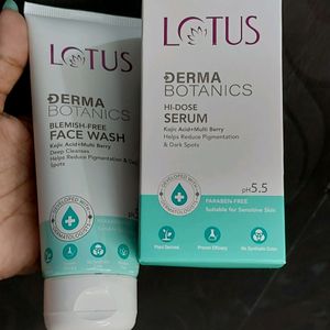 Face Wash & Serum