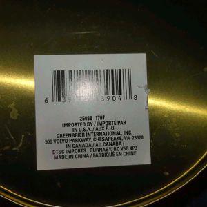 Imported Tin Round Container New