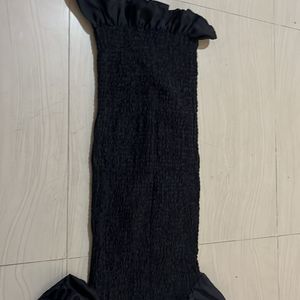 Black Mini Dress Xs Size