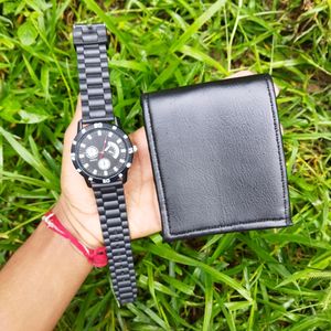 ₹30/- Watch & Wallet Combo Pack