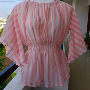 Pinkwhite Top