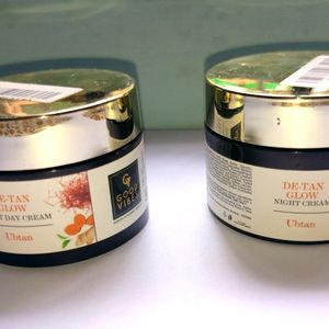 Detan Glow Light Day And Night Cream