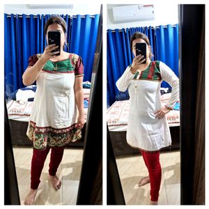 only 100rs- combo of two kurta with leggings set