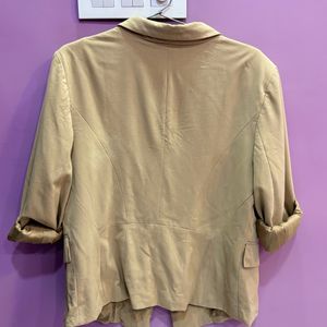 OVERSIZED BEIGE BLAZER- L/XL