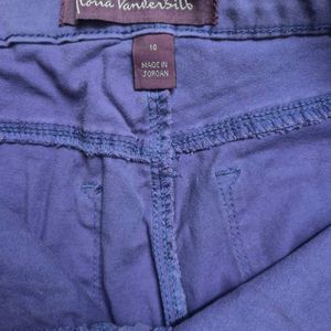 Light Purple Straight Jeans