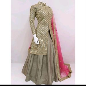 Festive Skirt -Suit- Dupatta