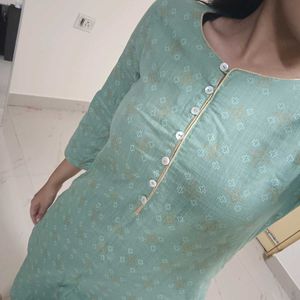 Melange Long Kurta