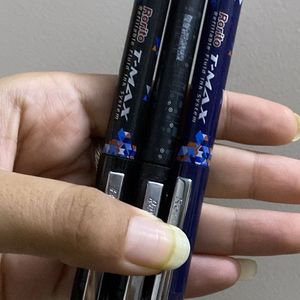 3 Refillable Tri-max Pen Covers