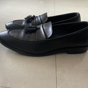 Classic Black Loafers