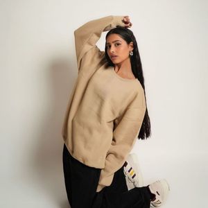 Premium Beige Sweatshirt