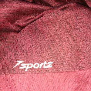 Active Wear Maroon Unisex Shorts